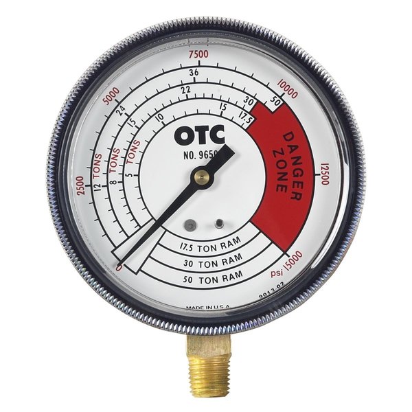 Otc Gauge Pressure And Tonnage 4 Scales, 9650 9650
